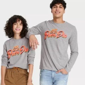 Hoy Es Un Buen Dia Long Sleeve T-Shirt Latino Hispanic Heritage Gray XL Men’s